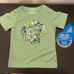 2T Columbia rash guard